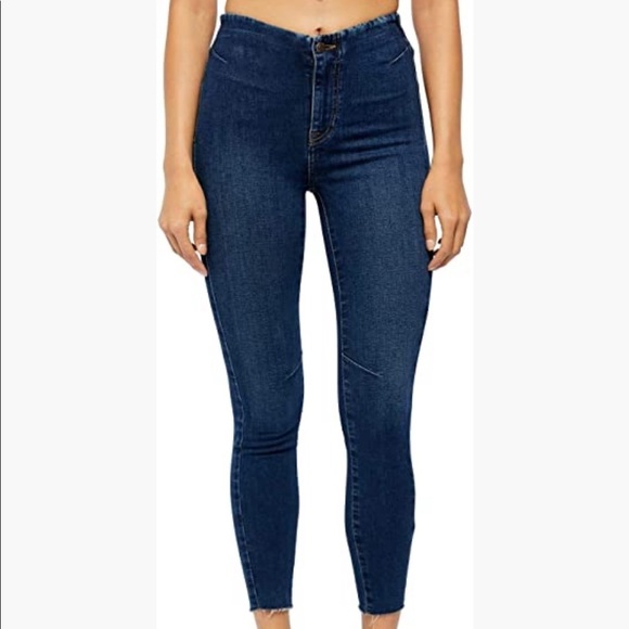 FREE PEOPLE Miles Away High Waist Skinny Jeans - Picture 2 of 11